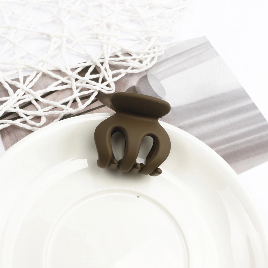 women's simple style geometric plastic stoving varnish hair claws