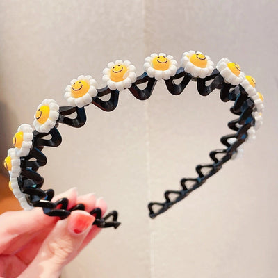 kid's cute cartoon fruit cloth hair band