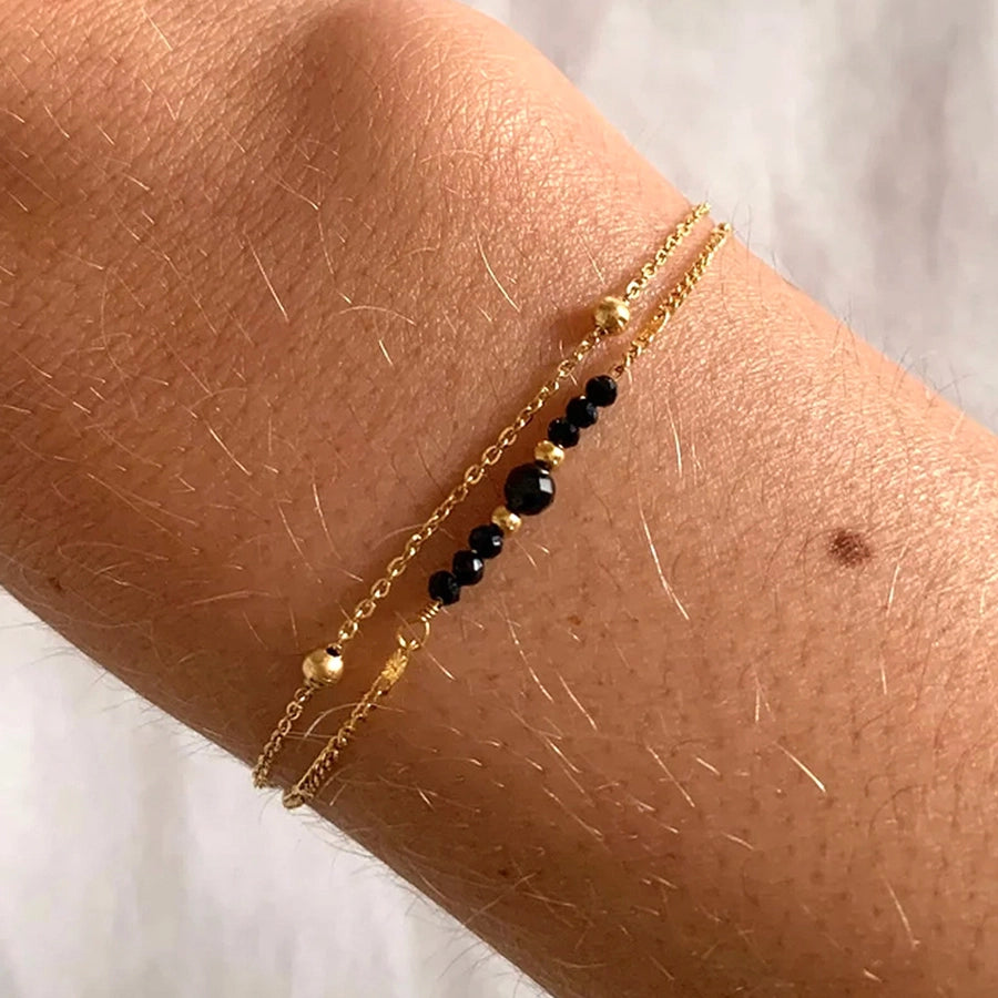 Semi-precious stone Handmade Geometric Bracelets