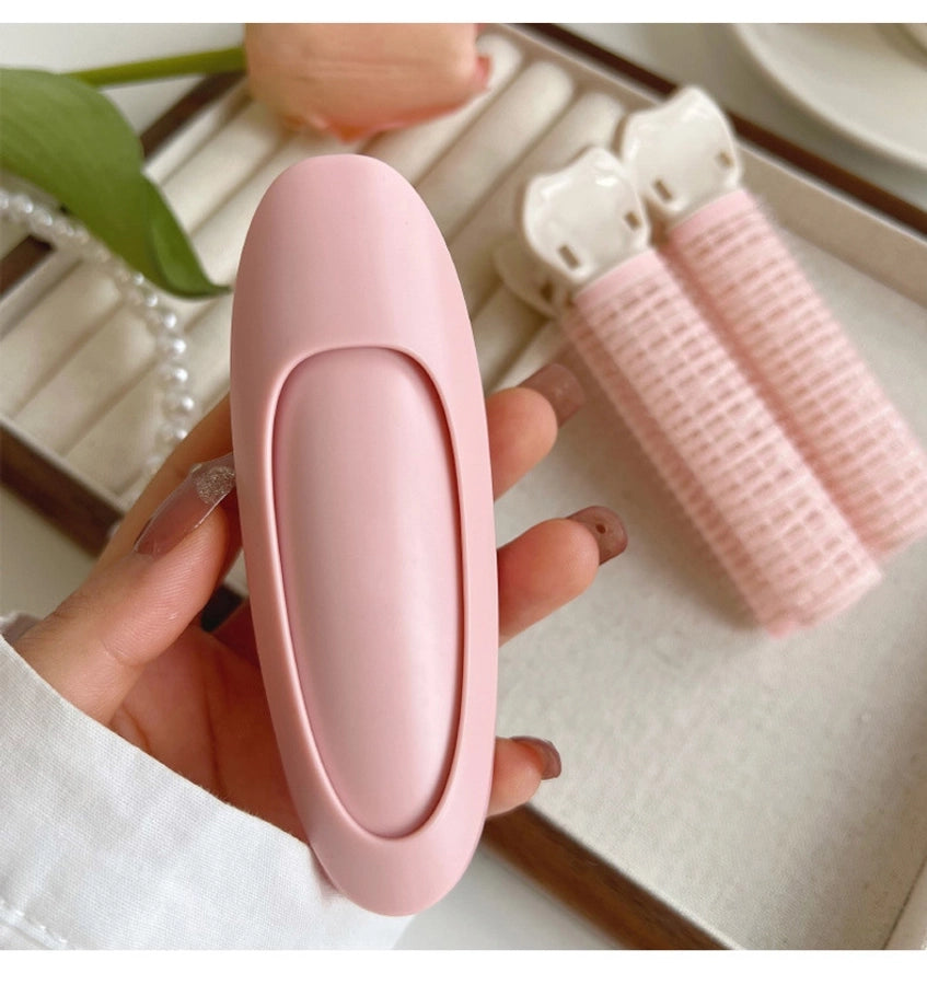 Upgrade pad hair root bangs curly hair loose clip  hairstyle clamshell holder seamless hairpin female high Skull top