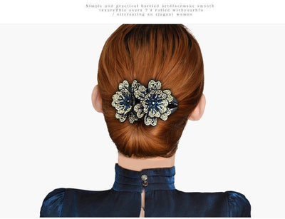 Korean Elegant Elegant Three-tooth Clip Hair Clip Mom Duckbill Clip Hair Fashion Headwear Big Grab Clip Back Head Hair Accessories