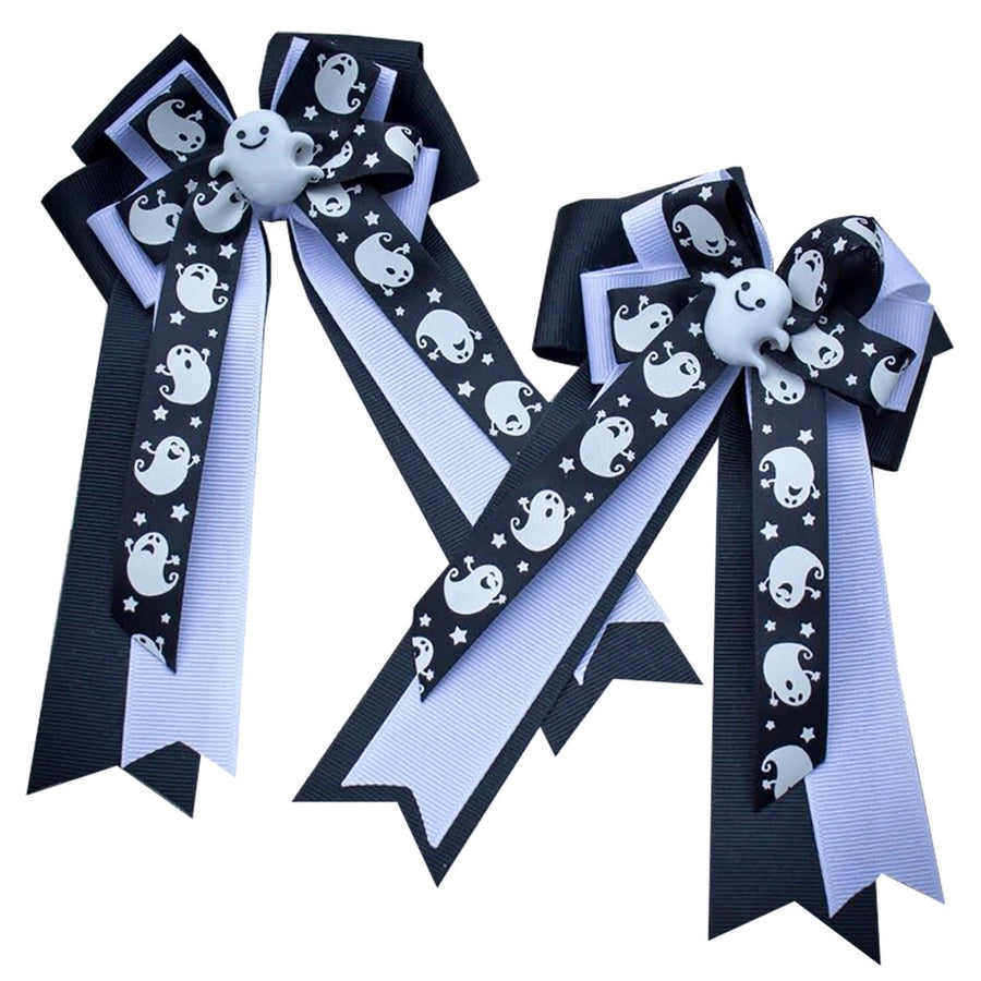 Girl'S IG Style Casual Pumpkin Bow Knot Ghost Cloth Hair Clip