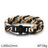 Vintage Style Geometric 304 Stainless Steel 18K Gold Plated Unisex Bracelets