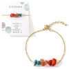 Semi-precious stone Copper Handmade Geometric Bracelets