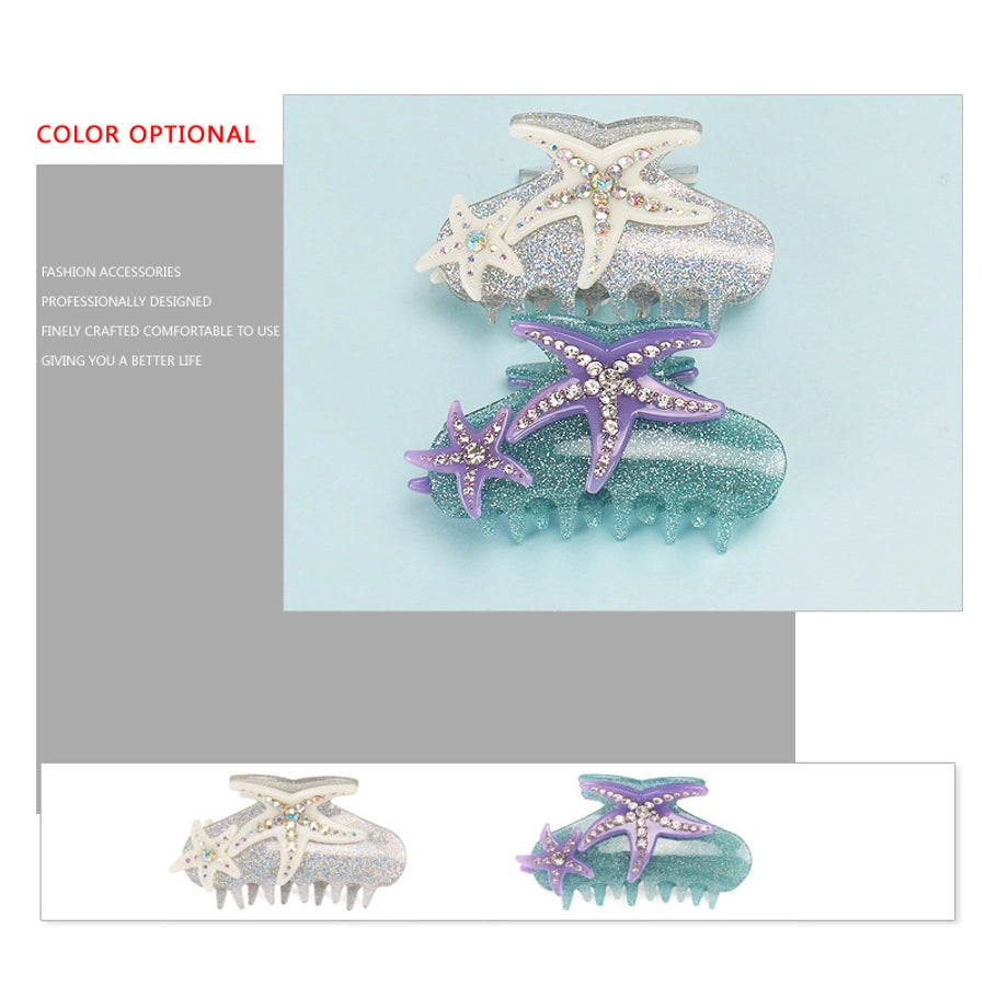 Women's Simple Style Classic Style Color Block Arylic Hair Claws