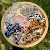 women's vintage style geometric acetic acid sheets hair claws