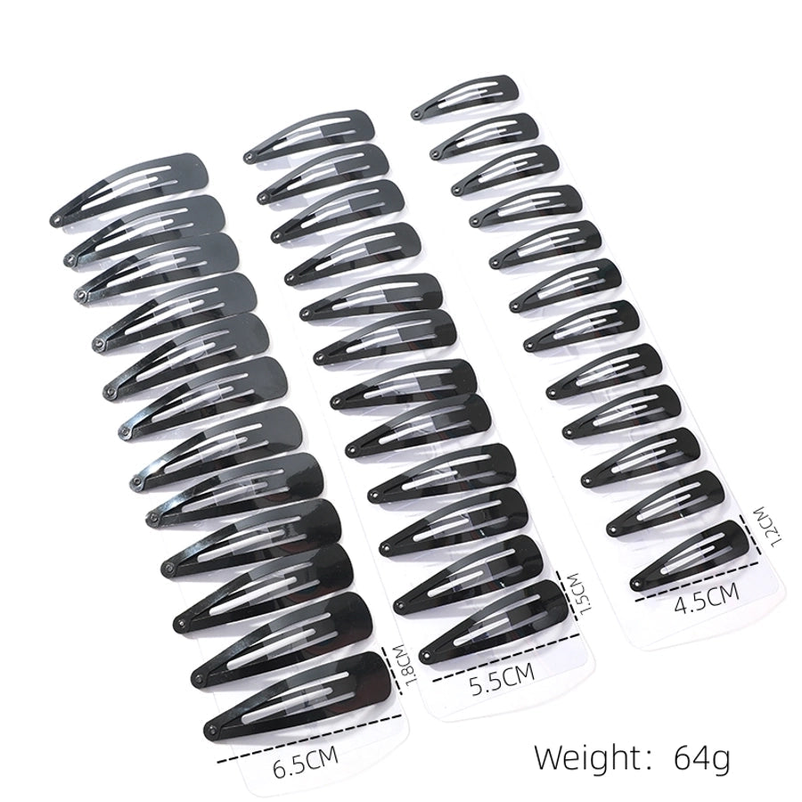 Women's Girl'S Simple Style Triangle Solid Color Iron Hair Clip