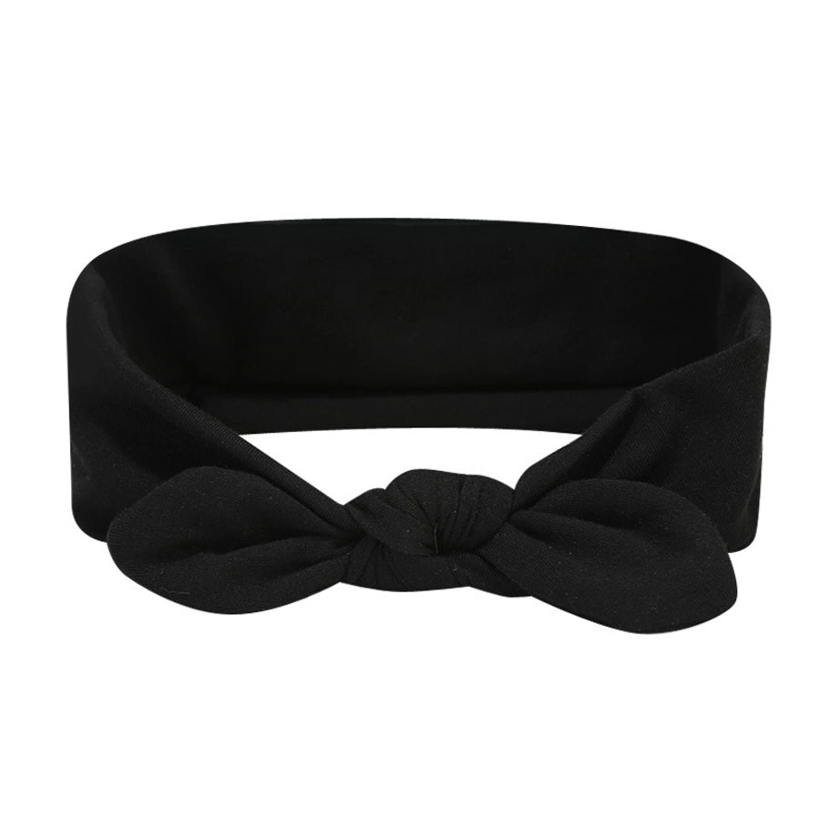 women's simple style solid color snakeskin leopard cloth hair band