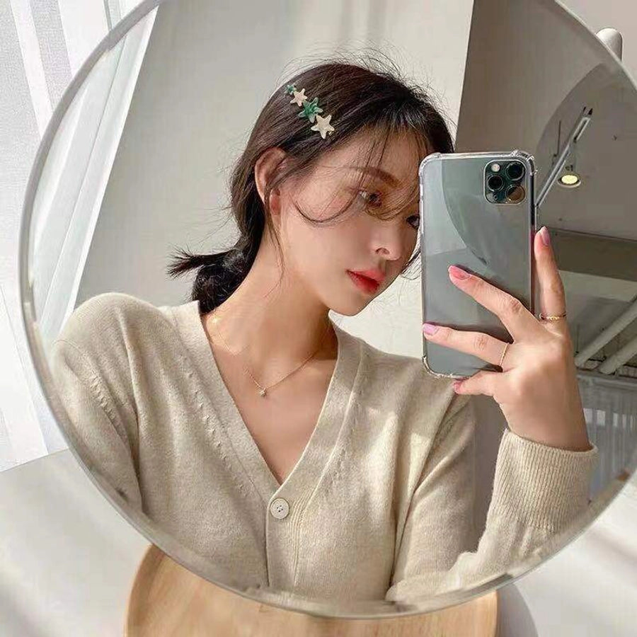 sweet star metal metal hair clip 1 piece