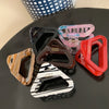 Women's Korean Style Triangle Acetic acid sheets Hair Claws