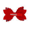 girls three-tier bow-knot hairpin children's sequined bow-knot edging clip colored hair clips