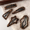 Women's Simple Style Classic Style Color Block Plastic Resin Hair Clip