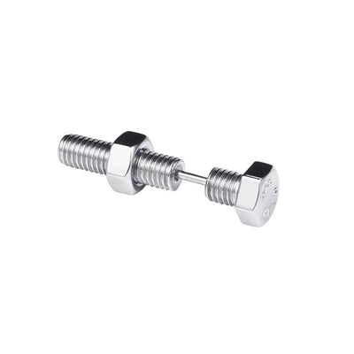 Hip hop simple titanium steel trendy men's personalized screw earrings earrings men's and women's street wear