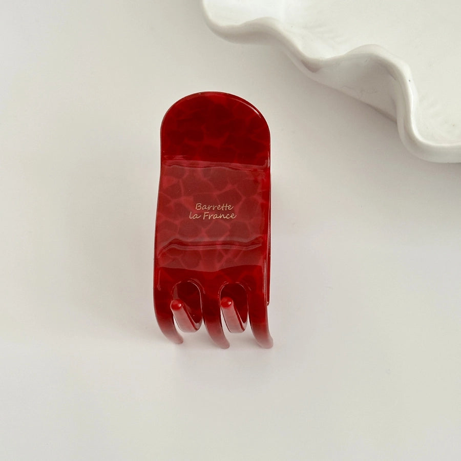 Simple Style Women's Color Block Acetic acid sheets Hair Claws