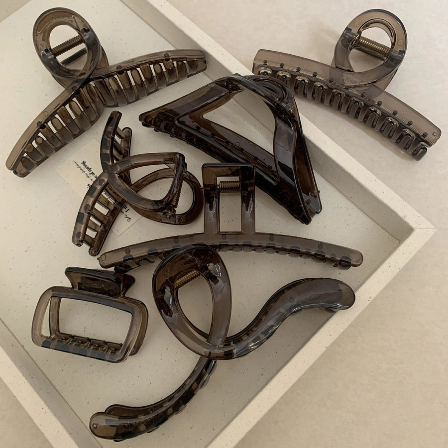 Women's Simple Style Commute Solid Color PS Hair Claws