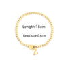 Simple Style Classic Style Letter 201 Stainless Steel 304 Stainless Steel Bracelets In Bulk