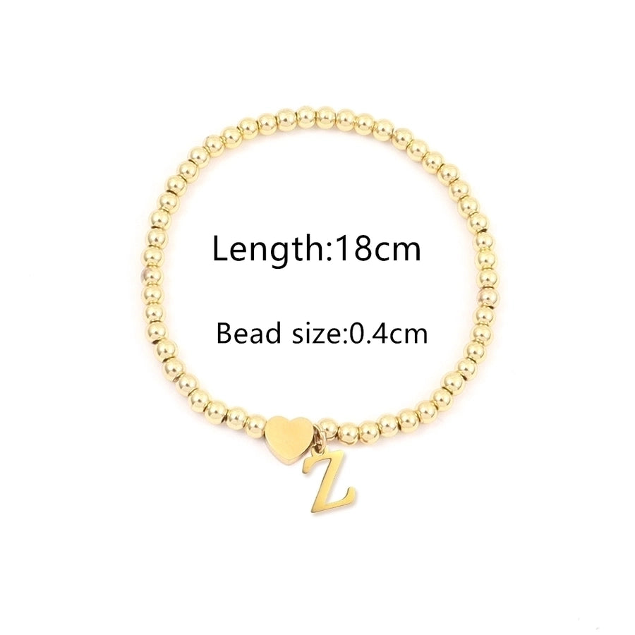 Simple Style Classic Style Letter 201 Stainless Steel 304 Stainless Steel Bracelets In Bulk