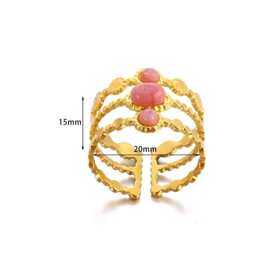 Jewelry Classical French Style Romantic Geometric 304 Stainless Steel Stainless Steel Rings