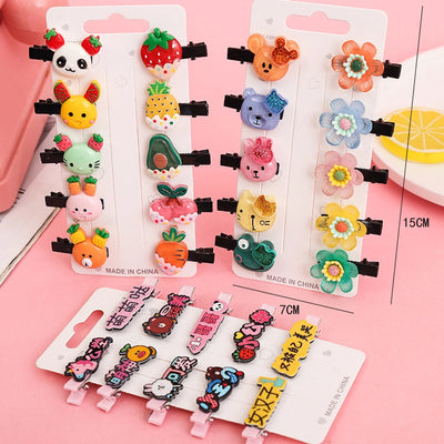 cute fruit soft clay hair clip