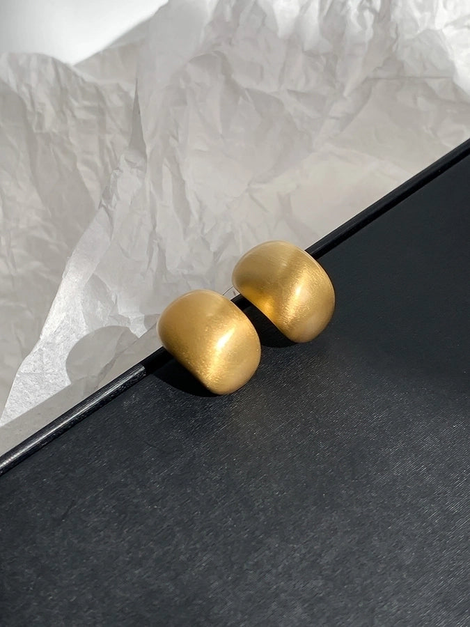 1 Pair Basic Modern Style Classic Style Water Droplets Plating Copper Ear Studs