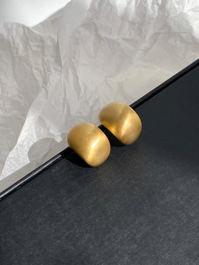 1 Pair Basic Modern Style Classic Style Water Droplets Plating Copper Ear Studs