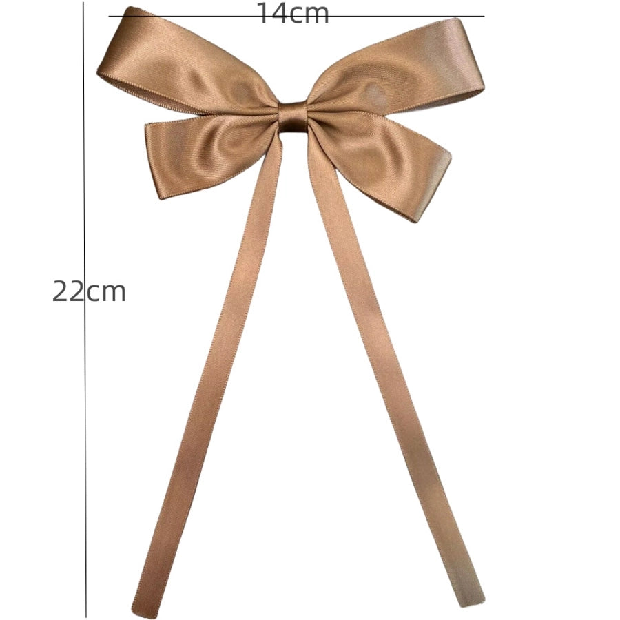 Women's Simple Style Bow Knot Cloth Handmade Hair Clip