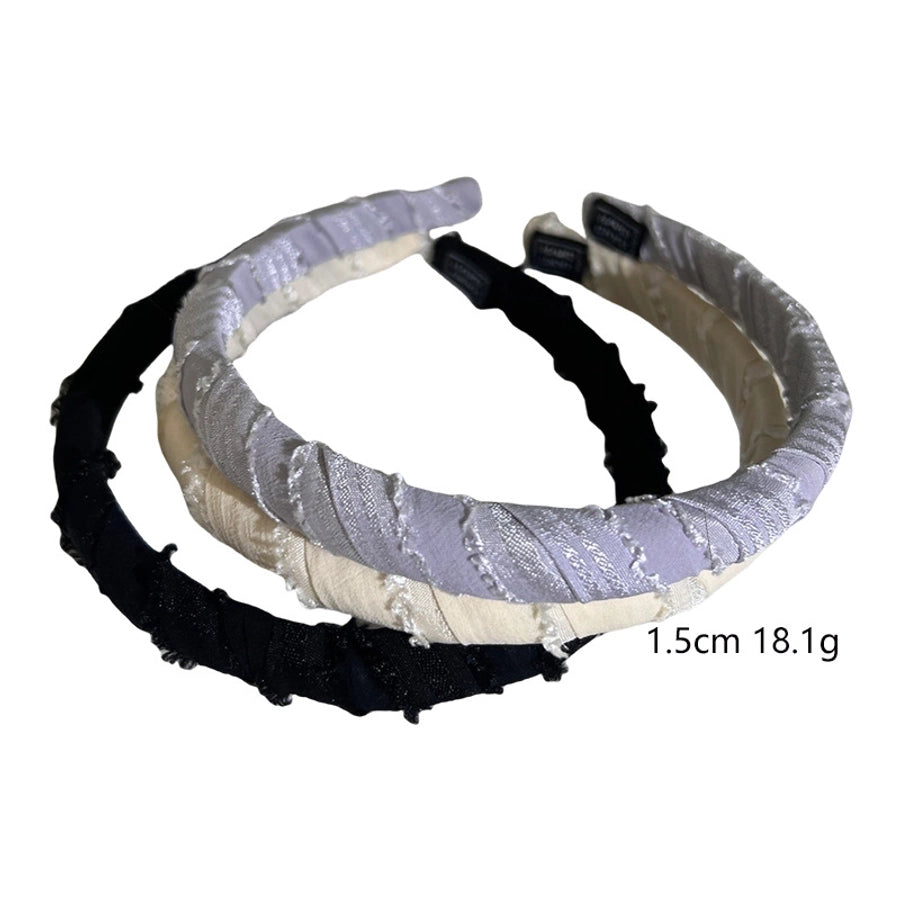 Women's Casual Simple Style Solid Color Cloth Handmade Hair Band