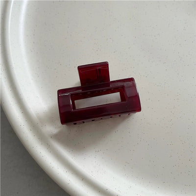 simple style geometric acetic acid sheets hair claws