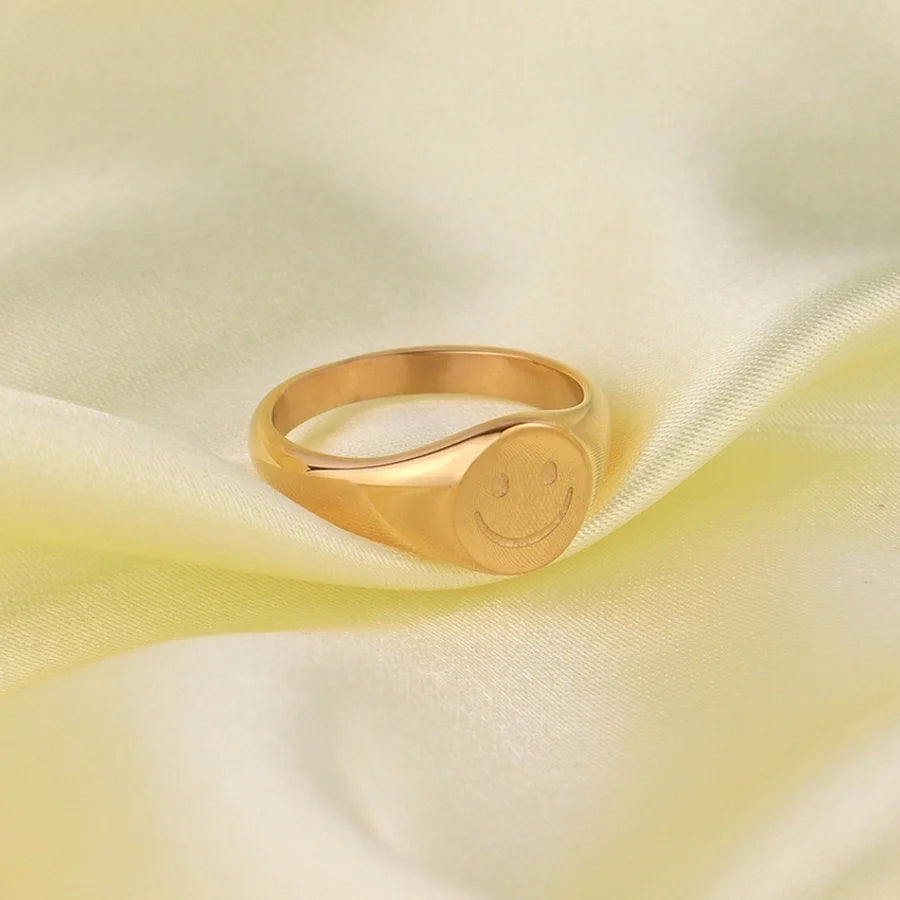 Jewelry Simple Style Geometric 304 Stainless Steel Rings