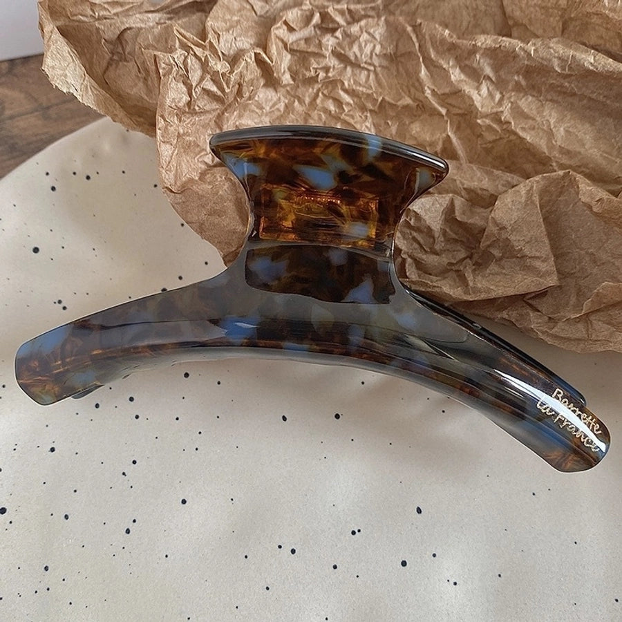 Women's Retro Geometric Acetic acid sheets Hair Claws