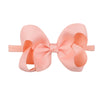 2337 20 color bubble flower headband new children bow nylon hair band  baby hair accessories