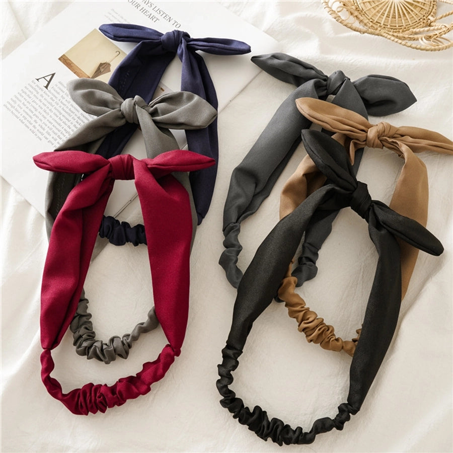 Women's Simple Style Korean Style IG Style Bunny Ears Hair Band
