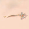 Women's IG Style Simple Style Star Rhinestone Hollow Out Inlay Rhinestones Hair Clip