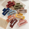fashion geometric resin stoving varnish hair claws 1 piece