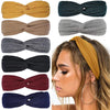 casual simple style stripe solid color cloth stripe hair band