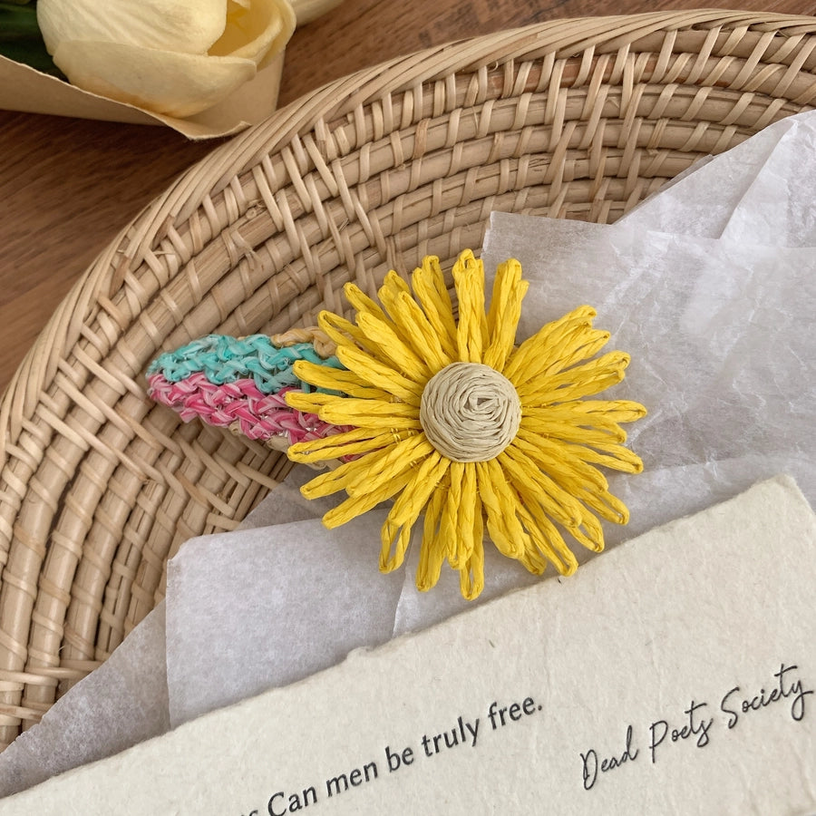 Women's Streetwear Floral Alloy Hair Clip