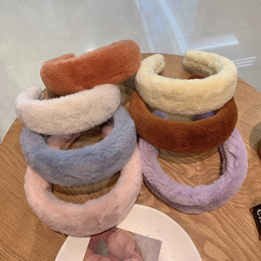 Women's Simple Style Classic Style Solid Color Cloth Hair Band