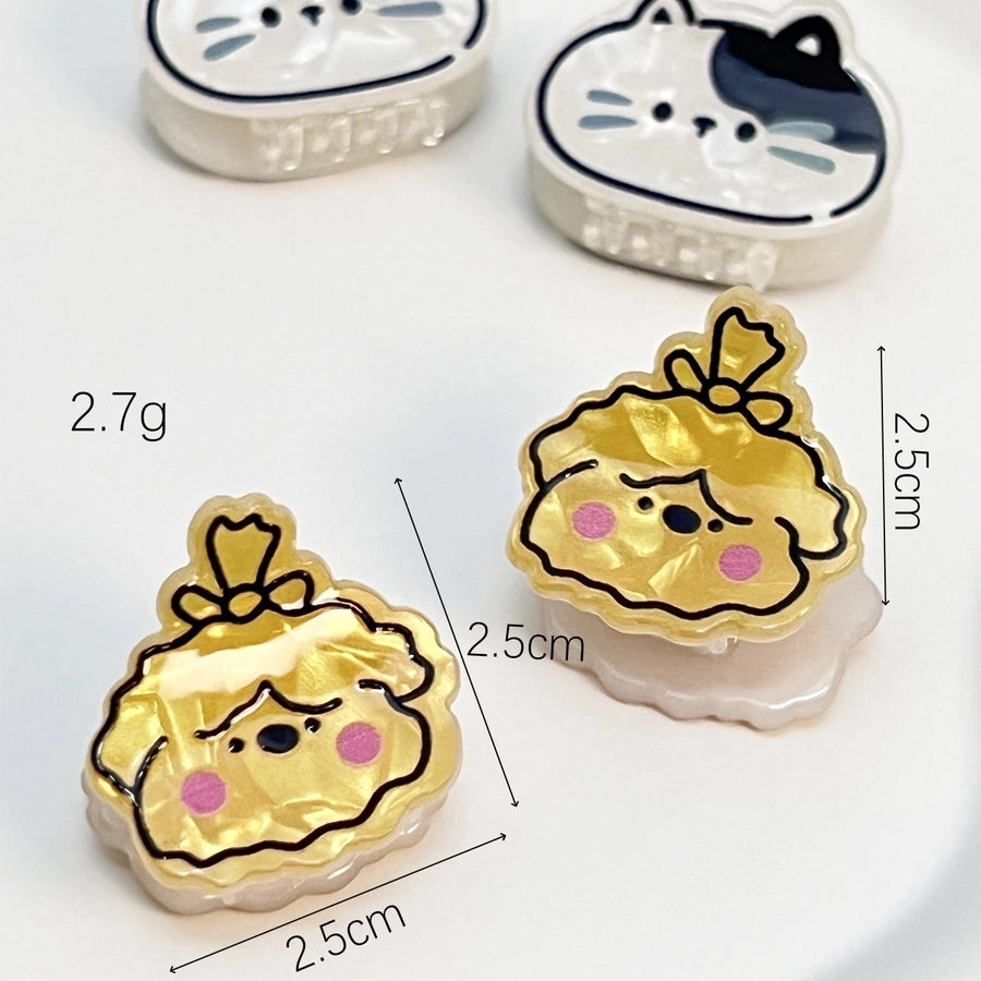 Women's Original Design Cute Animal Acetic acid sheets Hair Claws