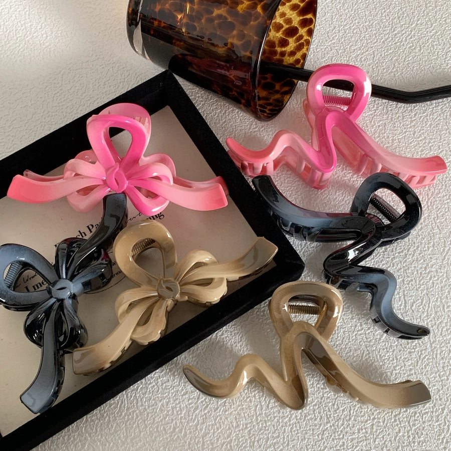 women's vintage style solid color hair claws