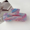 Women's Simple Style Classic Style Color Block Arylic Hair Claws
