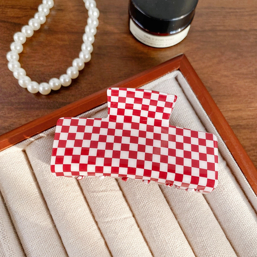 Women's Simple Style Classic Style Color Block Arylic Hair Claws