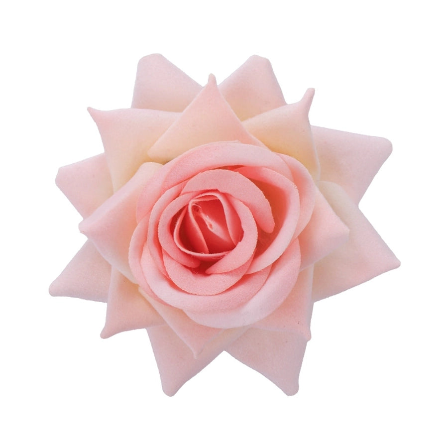 Women's Elegant Simple Style Flower Cloth Hair Clip