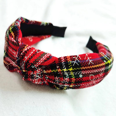 fashion snowflake cloth hair band