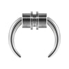 1 Piece Nose Rings & Studs Casual Streetwear Horns Snake-Shaped 304 Stainless Steel 18K Gold Plated Nose Rings & Studs