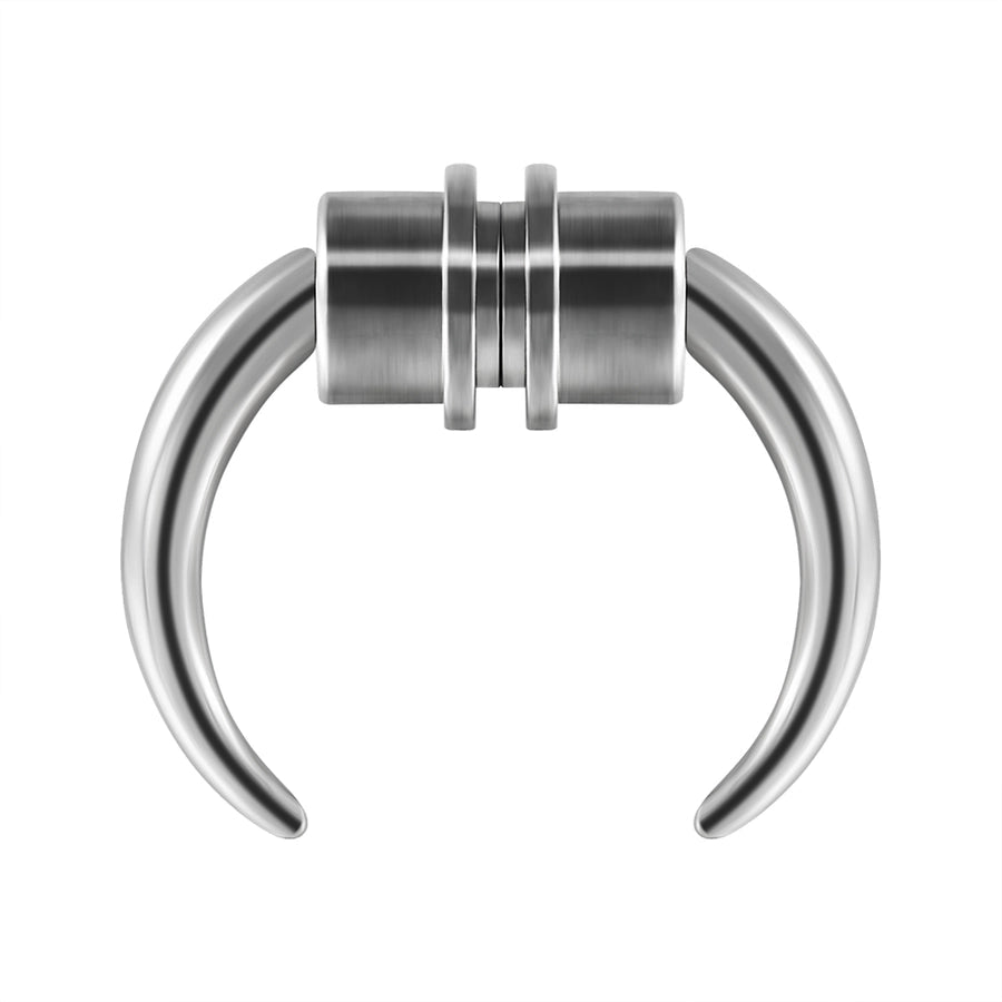 1 Piece Nose Rings & Studs Casual Streetwear Horns Snake-Shaped 304 Stainless Steel 18K Gold Plated Nose Rings & Studs