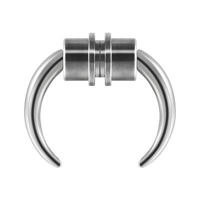 1 Piece Nose Rings & Studs Casual Streetwear Horns Snake-Shaped 304 Stainless Steel 18K Gold Plated Nose Rings & Studs