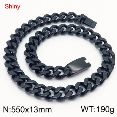 Trendy Unique Fashion Stainless Steel Cuban Link Chain Bracelet