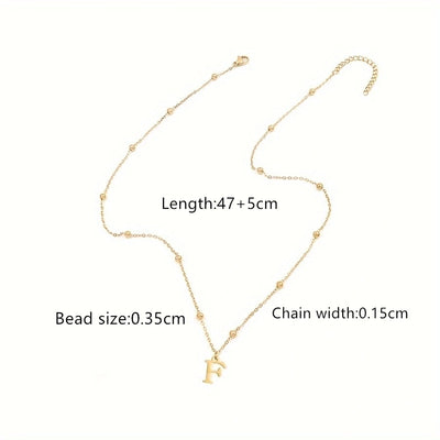 Jewelry Casual Classic Style Letter 201 Stainless Steel 304 Stainless Steel Pendant Necklace