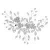 elegant flower rhinestone inlay rhinestones hair clip