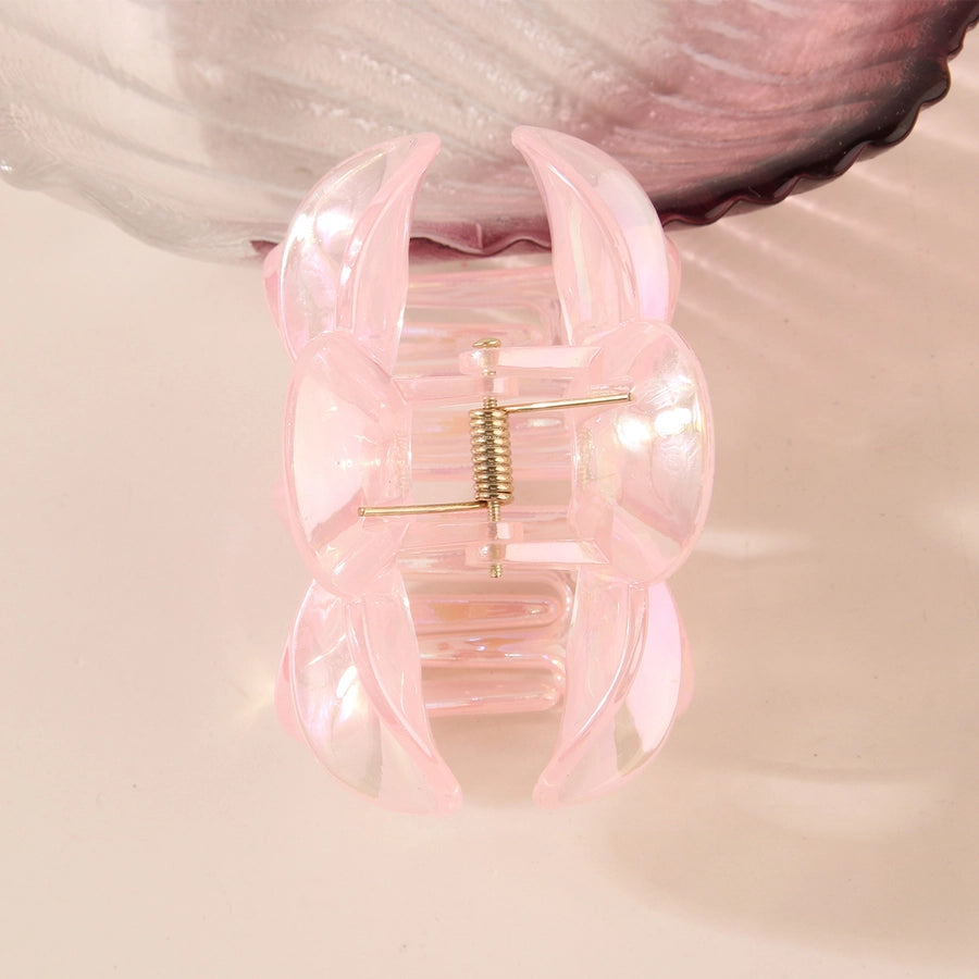 Women's Simple Style Classic Style Flower Plastic Resin Stoving Varnish Hair Claws